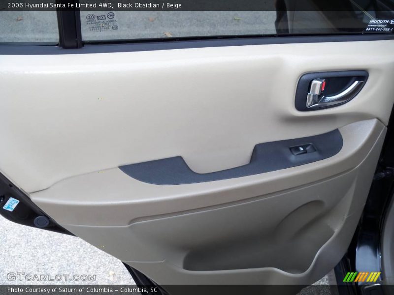 Black Obsidian / Beige 2006 Hyundai Santa Fe Limited 4WD