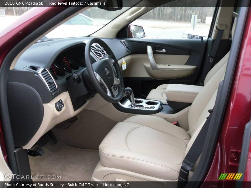 Red Jewel Tintcoat / Cashmere 2010 GMC Acadia SLT