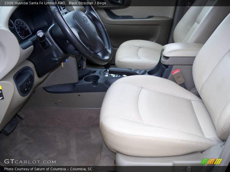 Black Obsidian / Beige 2006 Hyundai Santa Fe Limited 4WD