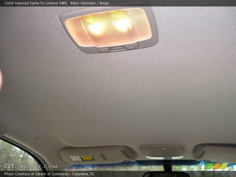 Black Obsidian / Beige 2006 Hyundai Santa Fe Limited 4WD