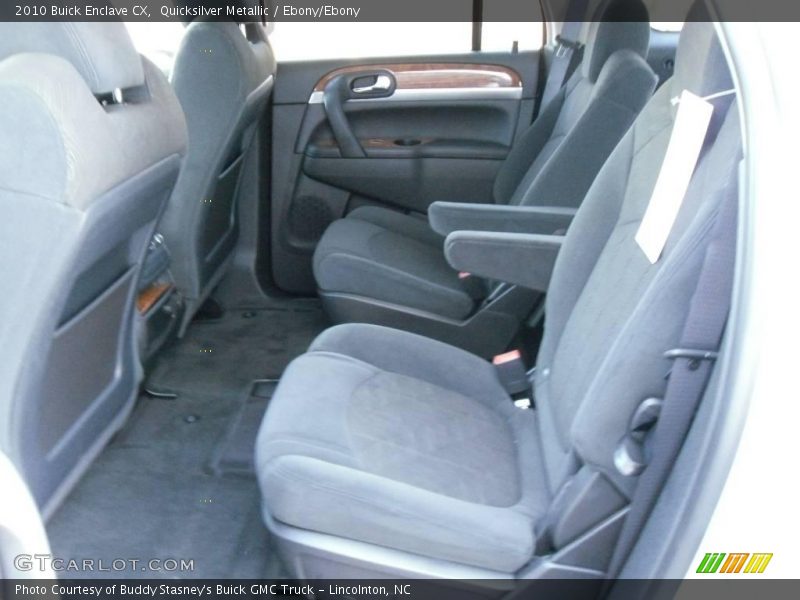 Quicksilver Metallic / Ebony/Ebony 2010 Buick Enclave CX