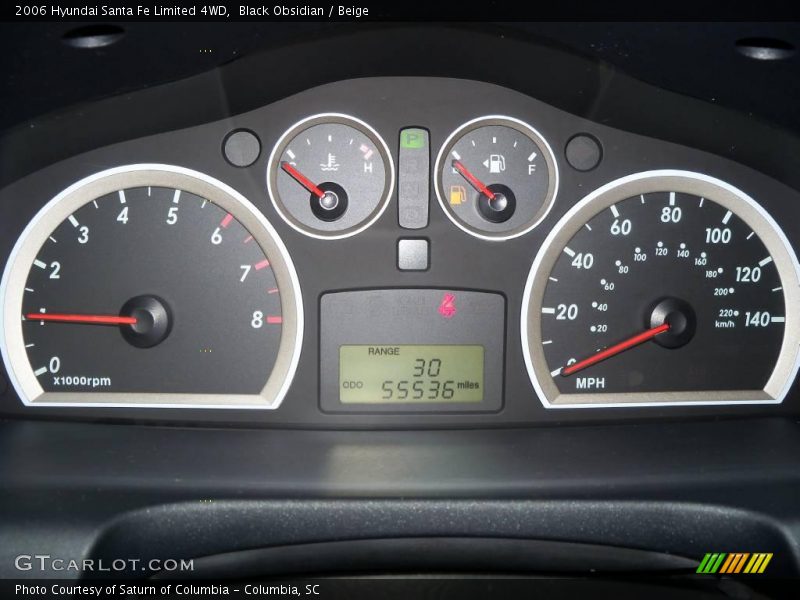 Black Obsidian / Beige 2006 Hyundai Santa Fe Limited 4WD