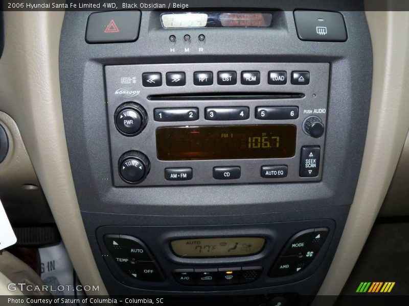 Black Obsidian / Beige 2006 Hyundai Santa Fe Limited 4WD