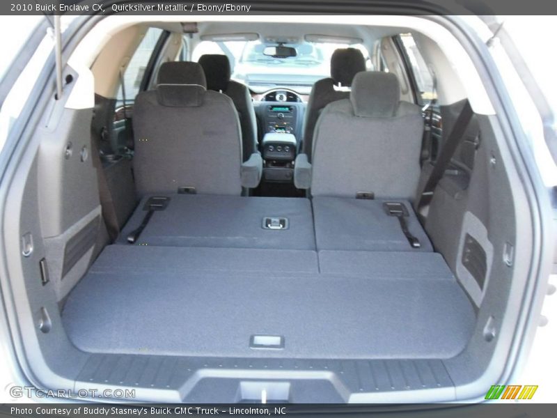 Quicksilver Metallic / Ebony/Ebony 2010 Buick Enclave CX