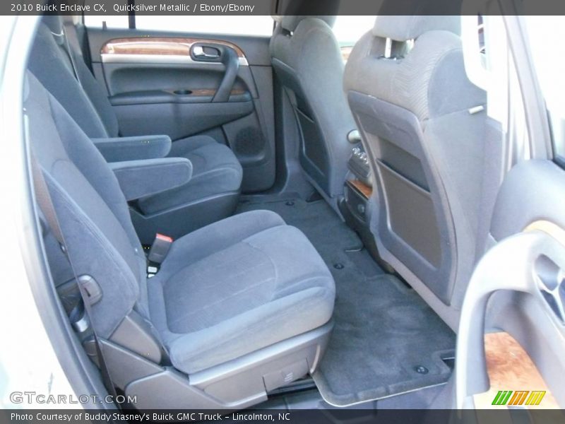 Quicksilver Metallic / Ebony/Ebony 2010 Buick Enclave CX