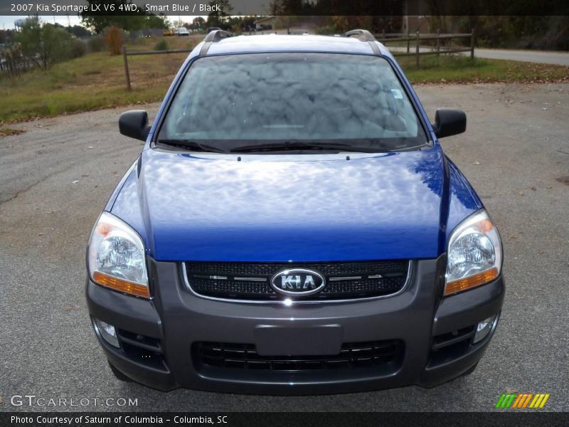 Smart Blue / Black 2007 Kia Sportage LX V6 4WD