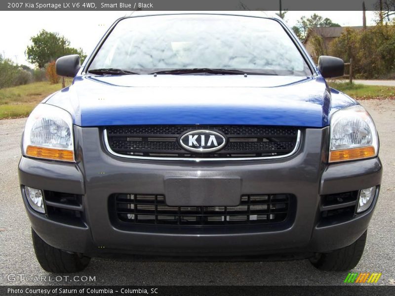 Smart Blue / Black 2007 Kia Sportage LX V6 4WD