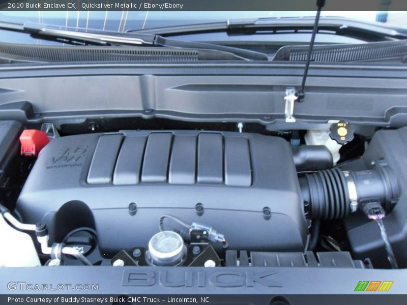 Quicksilver Metallic / Ebony/Ebony 2010 Buick Enclave CX