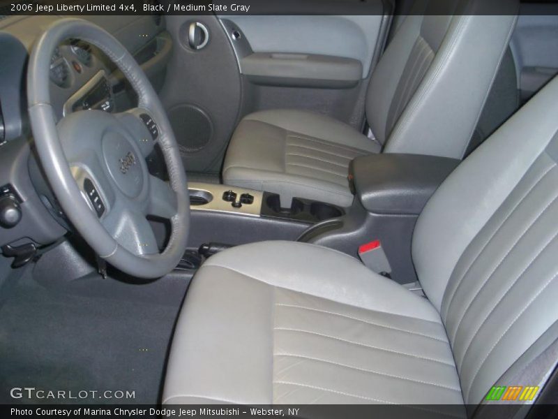 Black / Medium Slate Gray 2006 Jeep Liberty Limited 4x4
