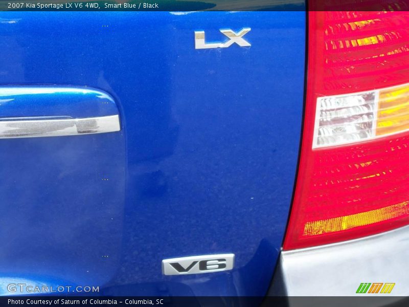Smart Blue / Black 2007 Kia Sportage LX V6 4WD
