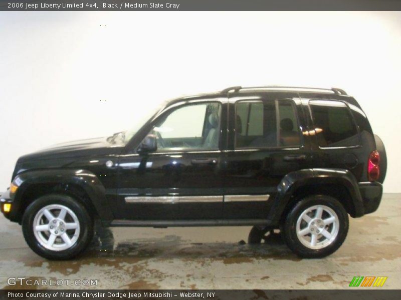 Black / Medium Slate Gray 2006 Jeep Liberty Limited 4x4