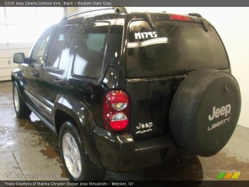 Black / Medium Slate Gray 2006 Jeep Liberty Limited 4x4