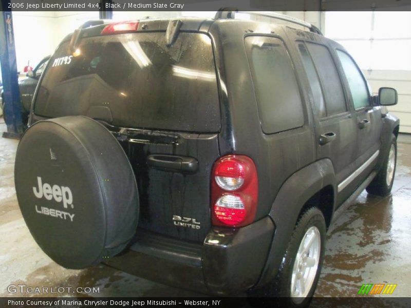 Black / Medium Slate Gray 2006 Jeep Liberty Limited 4x4