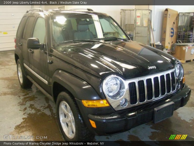 Black / Medium Slate Gray 2006 Jeep Liberty Limited 4x4