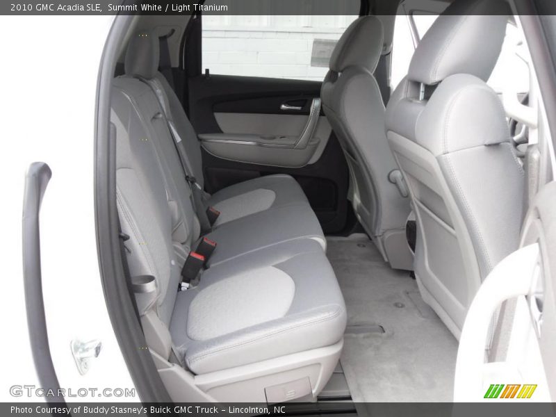 Summit White / Light Titanium 2010 GMC Acadia SLE