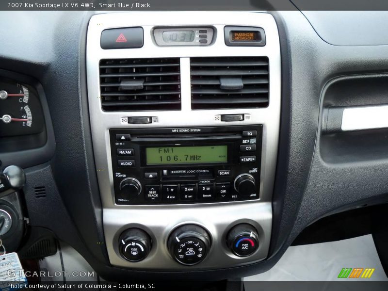 Smart Blue / Black 2007 Kia Sportage LX V6 4WD