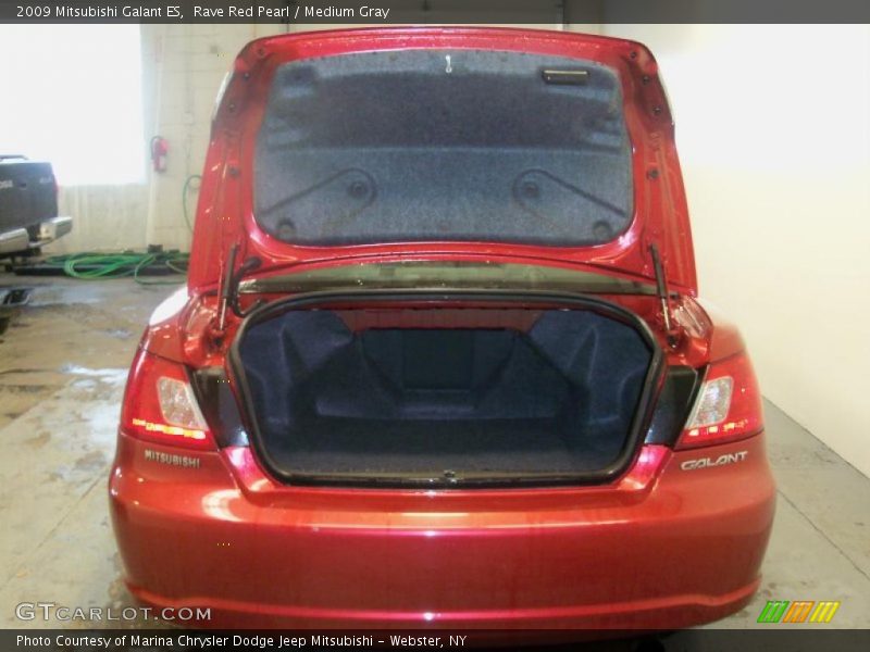 Rave Red Pearl / Medium Gray 2009 Mitsubishi Galant ES
