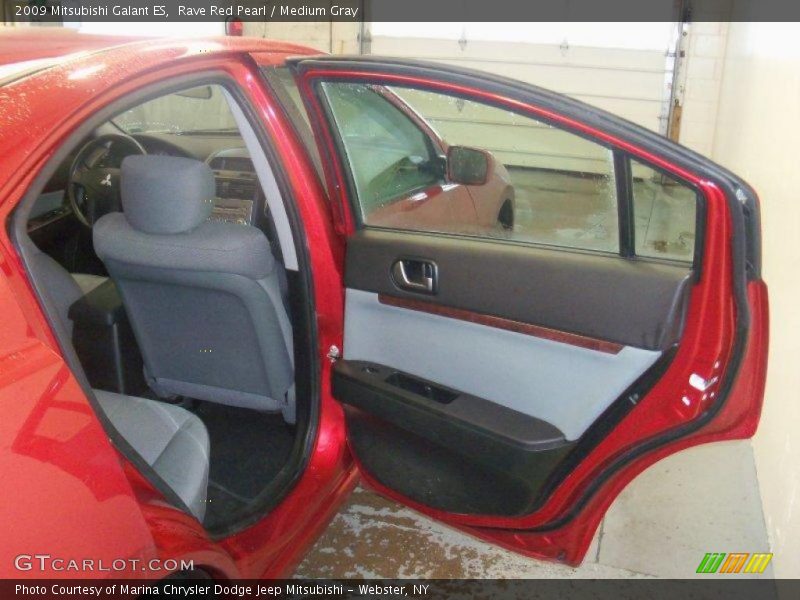Rave Red Pearl / Medium Gray 2009 Mitsubishi Galant ES