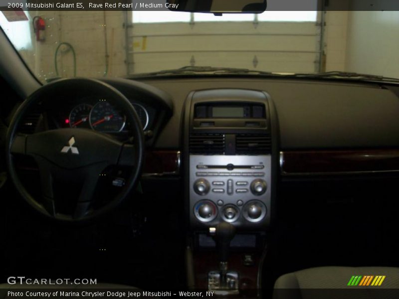 Rave Red Pearl / Medium Gray 2009 Mitsubishi Galant ES