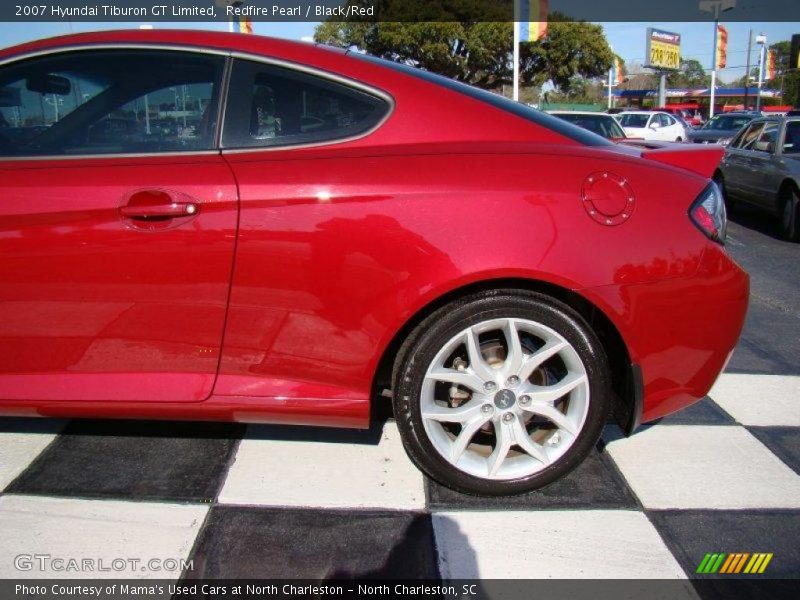 Redfire Pearl / Black/Red 2007 Hyundai Tiburon GT Limited