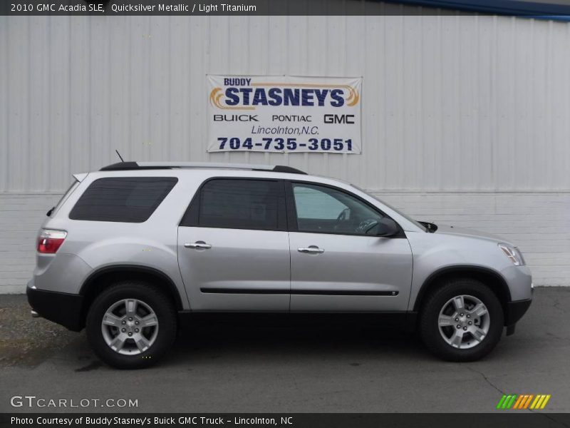 Quicksilver Metallic / Light Titanium 2010 GMC Acadia SLE