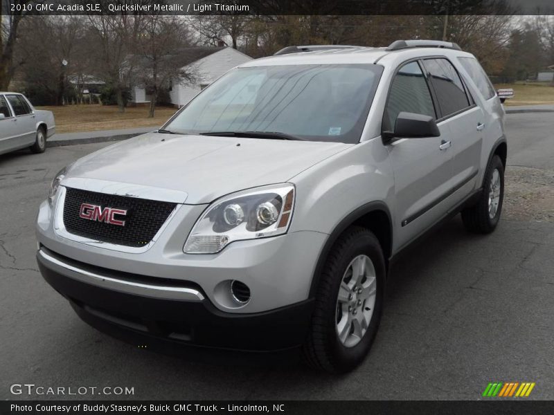 Quicksilver Metallic / Light Titanium 2010 GMC Acadia SLE