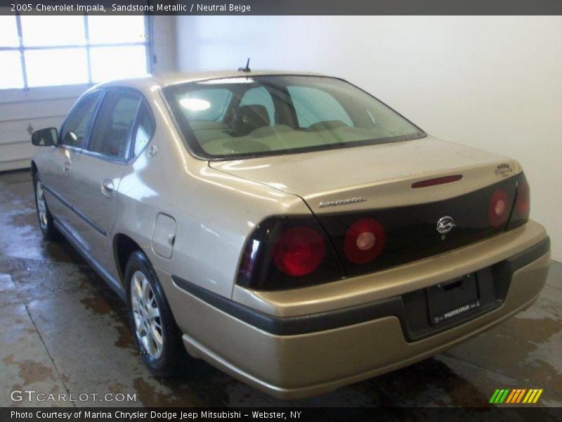 Sandstone Metallic / Neutral Beige 2005 Chevrolet Impala