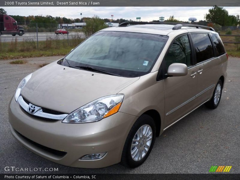 Desert Sand Mica / Fawn 2008 Toyota Sienna Limited
