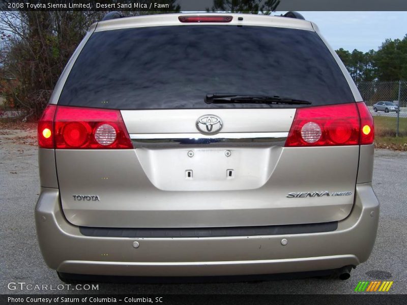 Desert Sand Mica / Fawn 2008 Toyota Sienna Limited