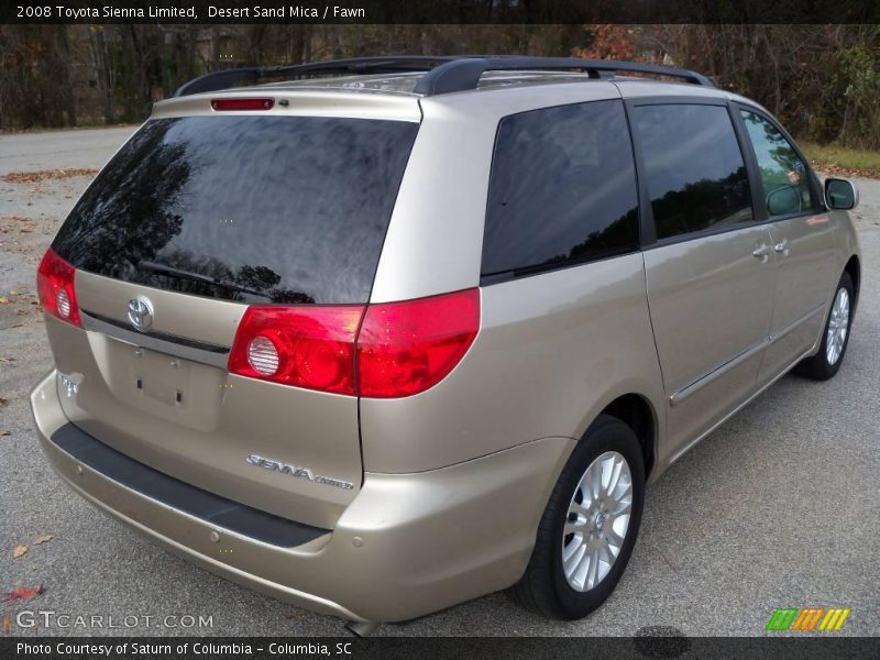 Desert Sand Mica / Fawn 2008 Toyota Sienna Limited