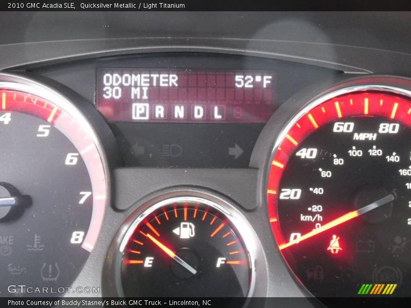 Quicksilver Metallic / Light Titanium 2010 GMC Acadia SLE