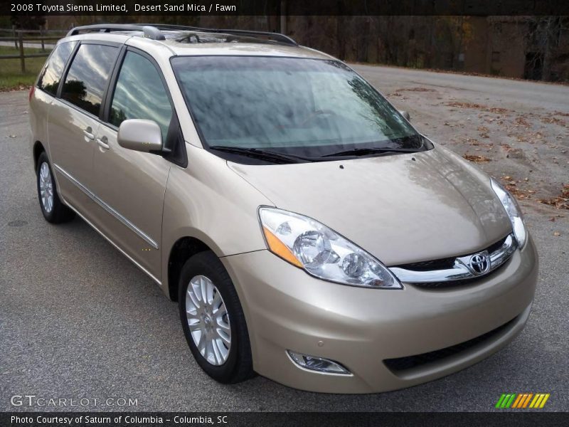 Desert Sand Mica / Fawn 2008 Toyota Sienna Limited