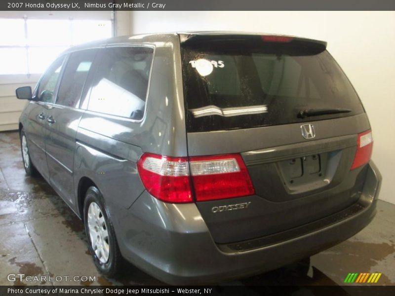 Nimbus Gray Metallic / Gray 2007 Honda Odyssey LX