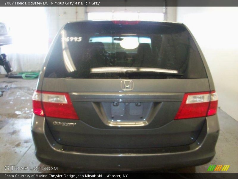 Nimbus Gray Metallic / Gray 2007 Honda Odyssey LX