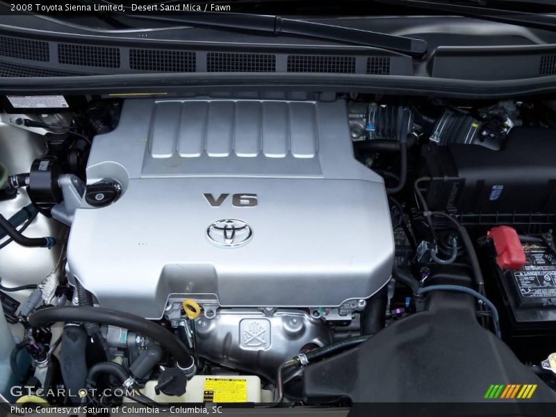 Desert Sand Mica / Fawn 2008 Toyota Sienna Limited