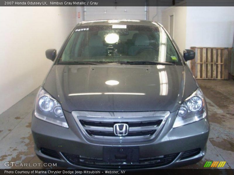 Nimbus Gray Metallic / Gray 2007 Honda Odyssey LX