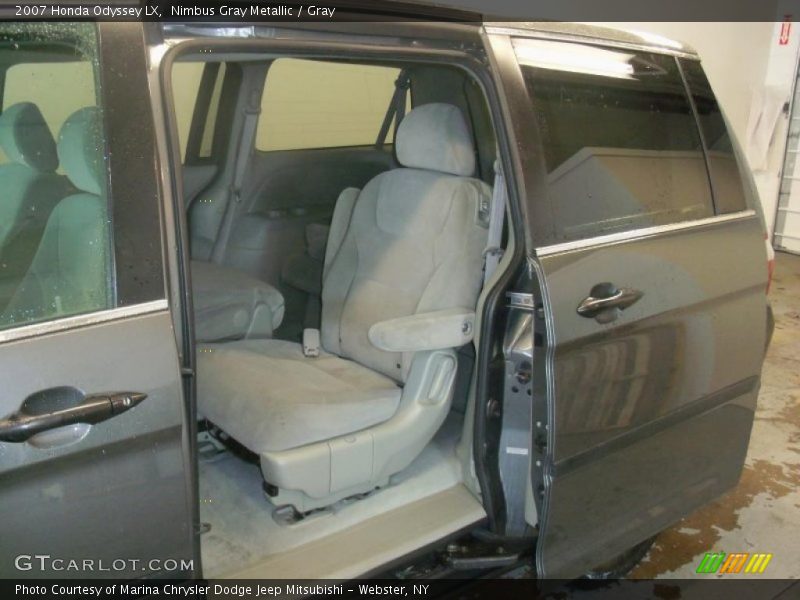 Nimbus Gray Metallic / Gray 2007 Honda Odyssey LX