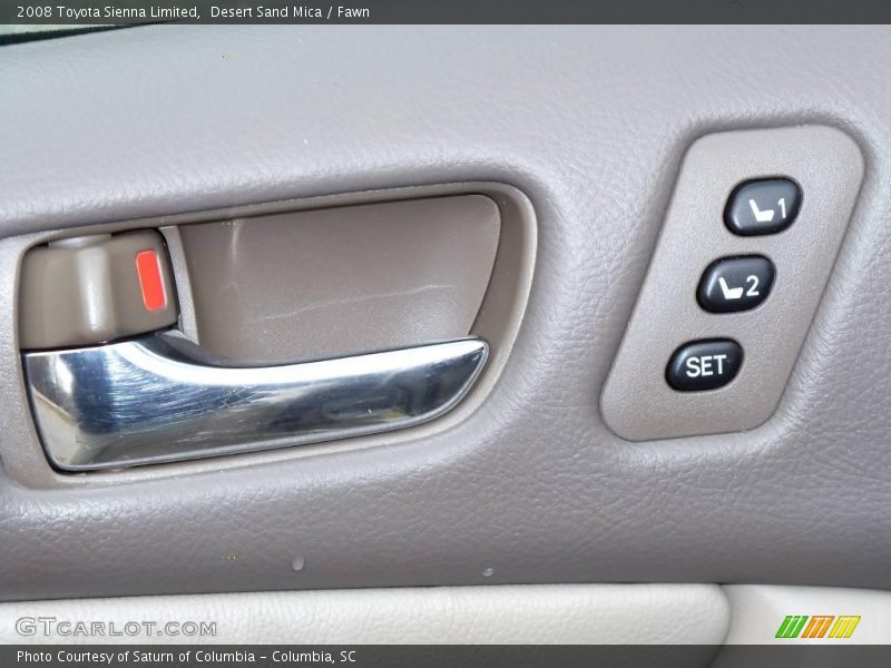 Desert Sand Mica / Fawn 2008 Toyota Sienna Limited