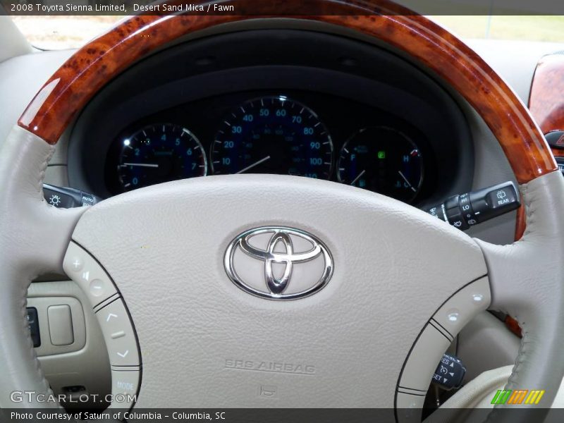 Desert Sand Mica / Fawn 2008 Toyota Sienna Limited