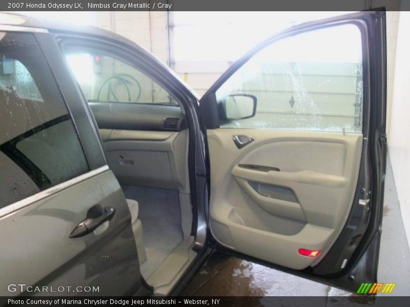 Nimbus Gray Metallic / Gray 2007 Honda Odyssey LX
