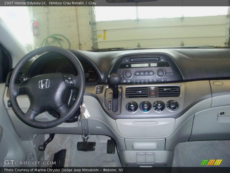 Nimbus Gray Metallic / Gray 2007 Honda Odyssey LX