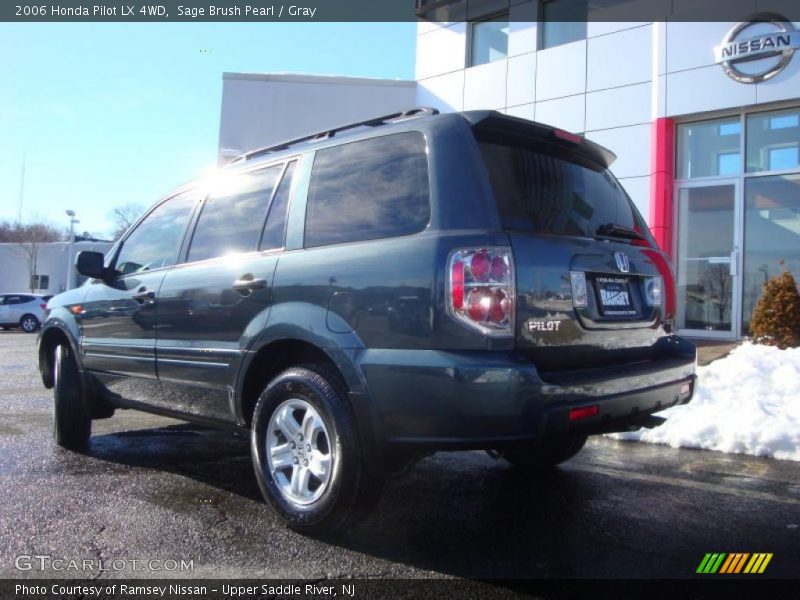 Sage Brush Pearl / Gray 2006 Honda Pilot LX 4WD