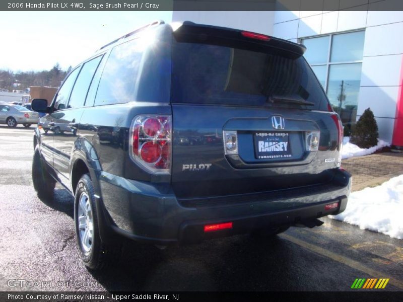 Sage Brush Pearl / Gray 2006 Honda Pilot LX 4WD
