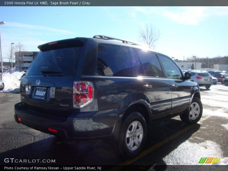 Sage Brush Pearl / Gray 2006 Honda Pilot LX 4WD