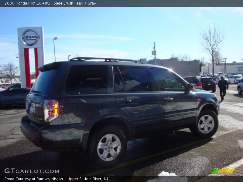 Sage Brush Pearl / Gray 2006 Honda Pilot LX 4WD