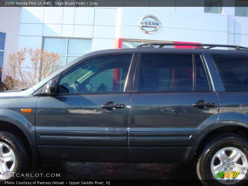 Sage Brush Pearl / Gray 2006 Honda Pilot LX 4WD