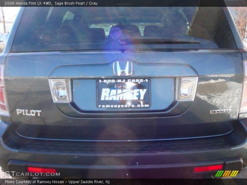 Sage Brush Pearl / Gray 2006 Honda Pilot LX 4WD