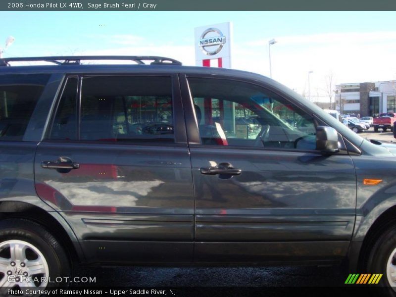 Sage Brush Pearl / Gray 2006 Honda Pilot LX 4WD