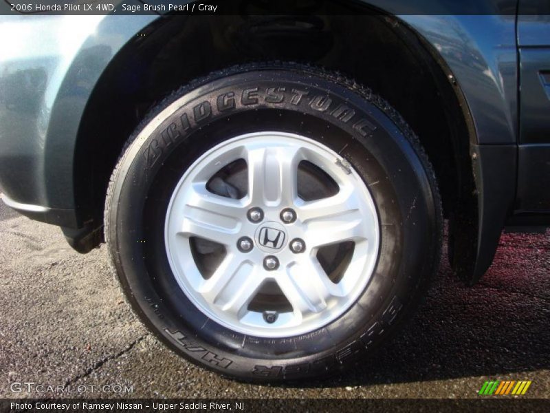 Sage Brush Pearl / Gray 2006 Honda Pilot LX 4WD