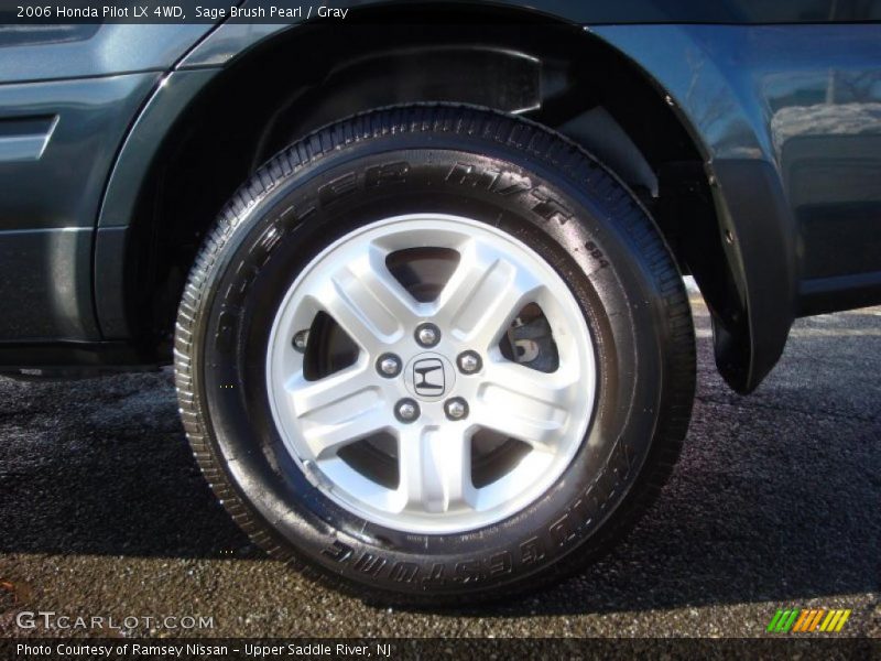 Sage Brush Pearl / Gray 2006 Honda Pilot LX 4WD